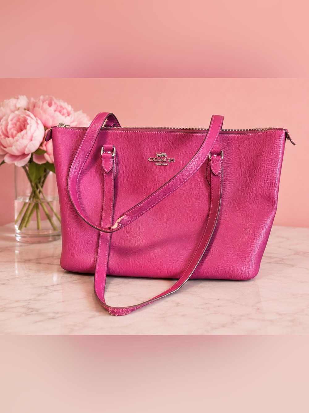 Coach Shoulder Tote – Rehab Project